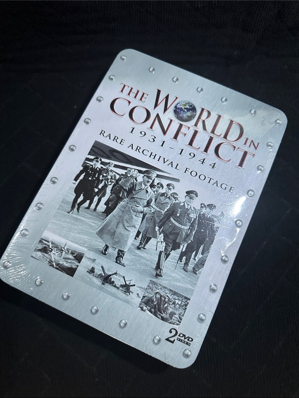 The World In Conflict 1931-1944 (Rare Archival Footage) 2 DVD Set~NEW!